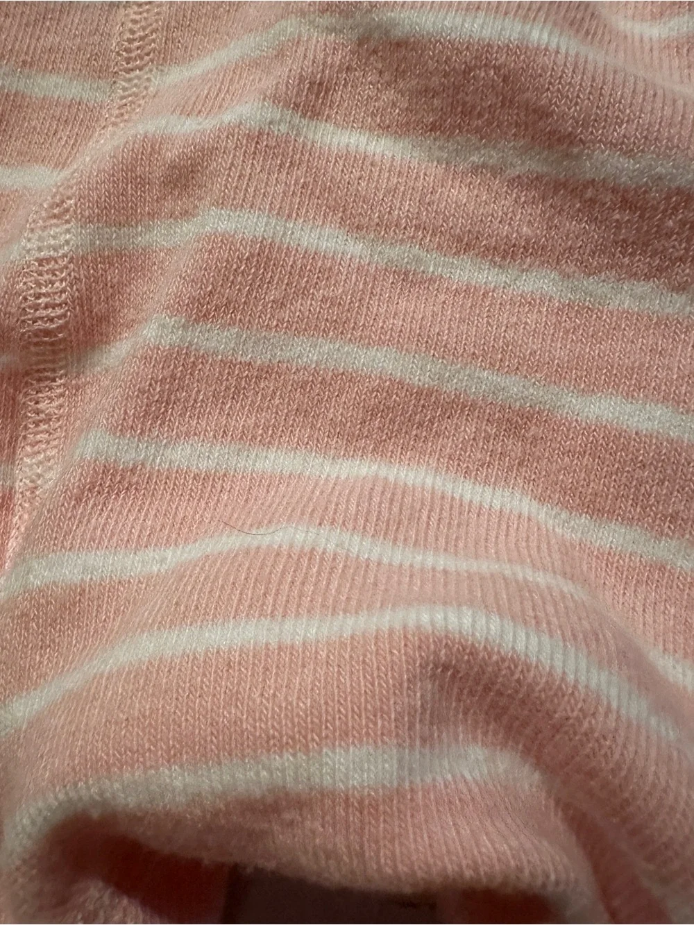Hanna Andersson pink striped tights 100/110 vguc